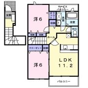 サンリット神川Bの間取り画像
