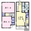 リーブラⅢの間取り画像