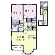 サンレミの間取り画像