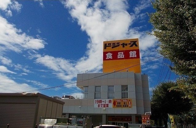 近くのドジャース 食品館まで550m(徒歩7分)