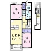ラフレシールKMの間取り画像