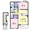 フォレスタ・高松 Ⅰの間取り画像