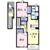 コモディダ Aの間取り画像