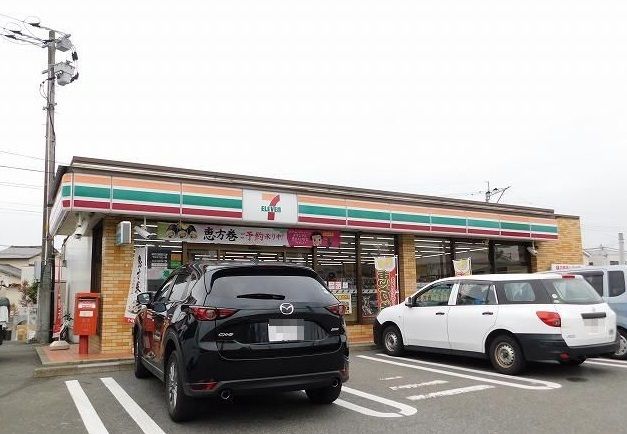 近くのセブンイレブン武蔵店まで650m(徒歩9分)