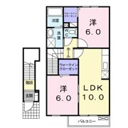 メイプルビュ－・プラッツBの間取り画像