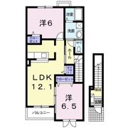 サンライズ貴園Bの間取り画像