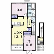 サンライズ貴園Bの間取り画像