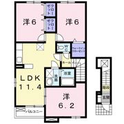 スワン KITAMURA Cの間取り画像
