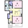 プラシードBの間取り画像