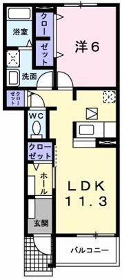 ジラソーレの間取り画像