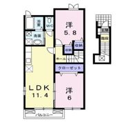 グレイス ステージAの間取り画像