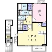 リッツコートの間取り画像