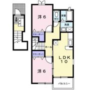 リーブ ホソエCの間取り画像
