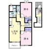 リーブ ホソエCの間取り画像