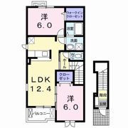 ブルーメンハイムBの間取り画像