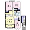 フォルテⅠ（forte）の間取り画像