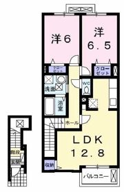 アベニール Cの間取り画像