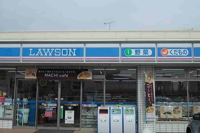 近くのローソン加古川町河原店まで300m（徒歩4分）