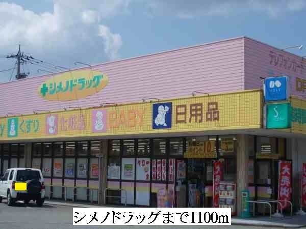 近くのシメノドラッグまで1,100m(徒歩14分)