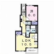 ルミエール日野Ⅲの間取り画像