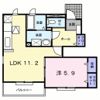 グレイスコートⅢの間取り画像