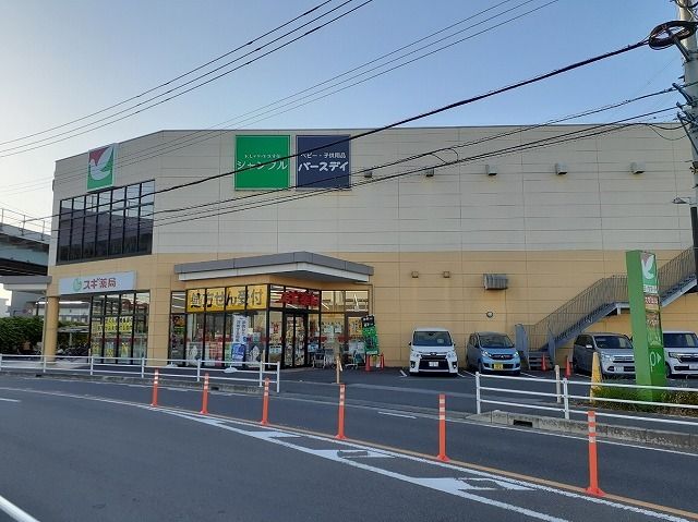近くのスギ薬局まで300m（徒歩4分）