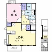 ラルジュAの間取り画像