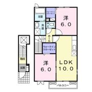 ステージ芦田川Cの間取り画像