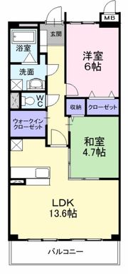 エトワールひこの間取り画像