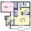 ベル さくら Bの間取り画像