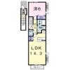 セレーノ；デーアBの間取り画像