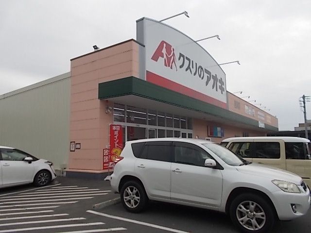 近くのクスリのアオキ吉沢店まで1,100m（徒歩14分）
