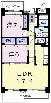 ベルフィオーレの間取り画像