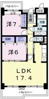ベルフィオーレの間取り画像
