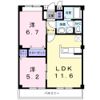 ミルト アヴェニューの間取り画像