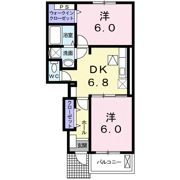 フェイバー ビーエム Ⅱの間取り画像