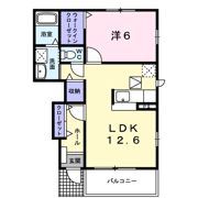 フォンテーヌⅥの間取り画像