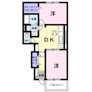 スパダⅡの間取り画像