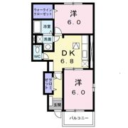 スパダⅡの間取り画像