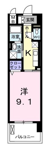 フォレストフィールドのがみの間取り画像