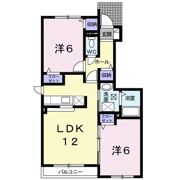 カームリーメムBの間取り画像