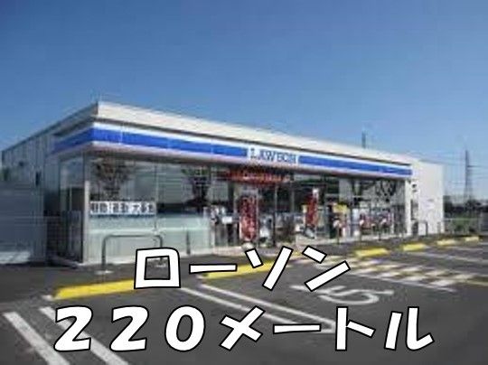 近くのローソンまで220m(徒歩3分)