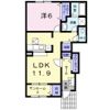 ボンマルシェ Ⅱの間取り画像