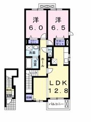 アンジュ ボワAの間取り画像