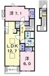 クリザンテーム Ⅰの間取り画像