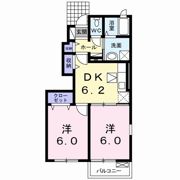 ローズシティーの間取り画像