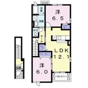 ボーリバージュBの間取り画像