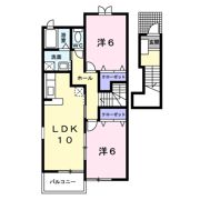 アルモニー スクエアBの間取り画像