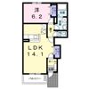 クラベールAの間取り画像