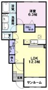 セレーノ尾花沢Ⅰの間取り画像